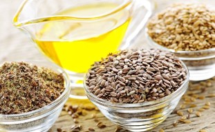 Flax seeds for skin cleansing