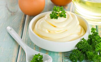 The use of mayonnaise for psoriasis must be limited